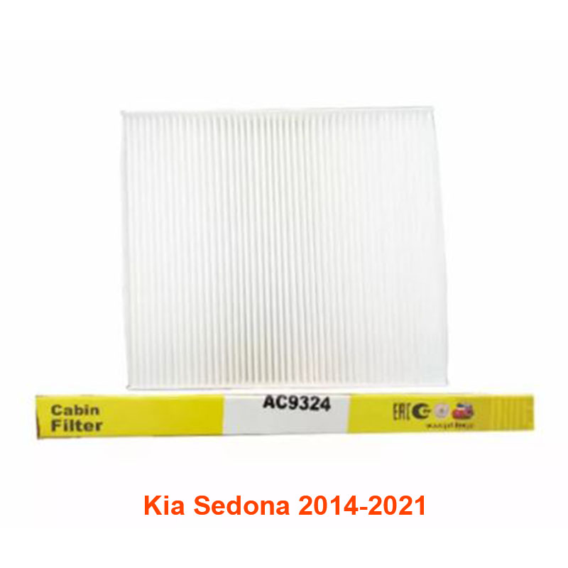 Lọc gió điều hòa cho xe Kia Sedona 2014, 2015, 2016, 2017, 2018, 2019, 2020, 2021 97133-A9000 mã AC9324-6