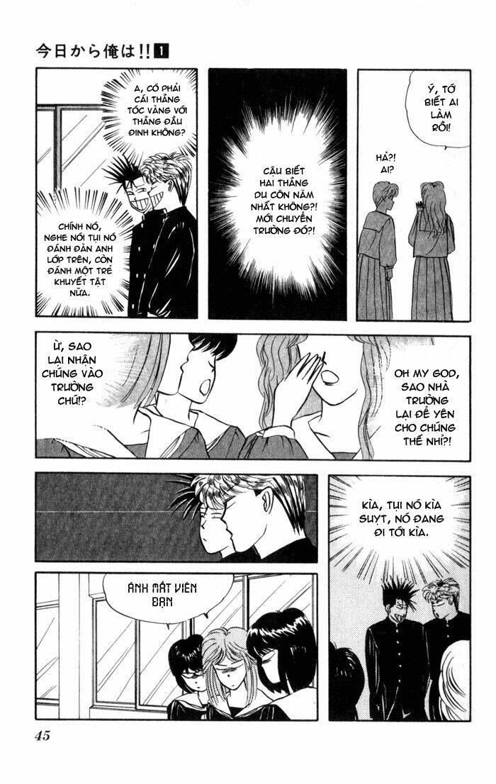 kyou kara ore wa - cặp bài trùng chapter 2 15