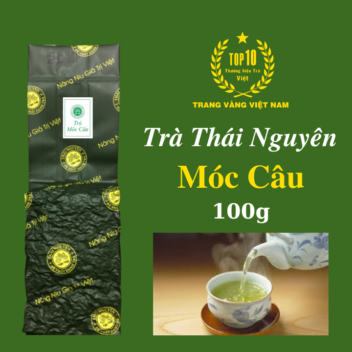 Đặc Sản Thái Nguyên - Trà Móc Câu Thái Nguyên 100G Trà Xanh Tâm Thái Trà Móc Câu Tân Cương Đặc Biệt Chè Thái Nguyên 100G