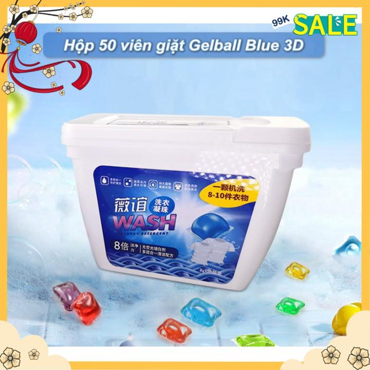 Hộp 50 viên giặt Gelball Giặt nhanh và khử khuẩn