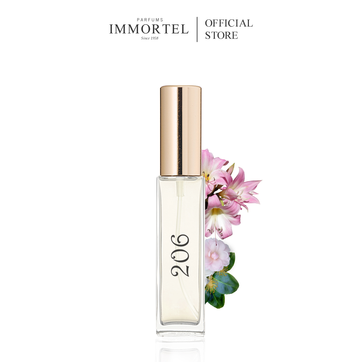 Nước hoa nữ IMMORTEL 206 - 8mL EDP Chính hãng Pháp