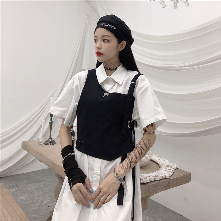 Áo vest ghi lê ba lỗ Ulzzang Quảng Châu AGV6