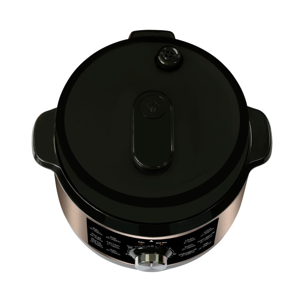 Nồi Áp Suất BlueStone PCB-5648, 900w - 4.5Lit, Van Xả Áp Thông Minh, Hàng Chính Hãng