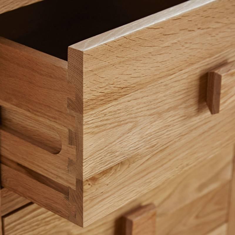 Tủ 4 Ngăn Kéo Oakdale Gỗ Sồi Ibie BSK4DALO