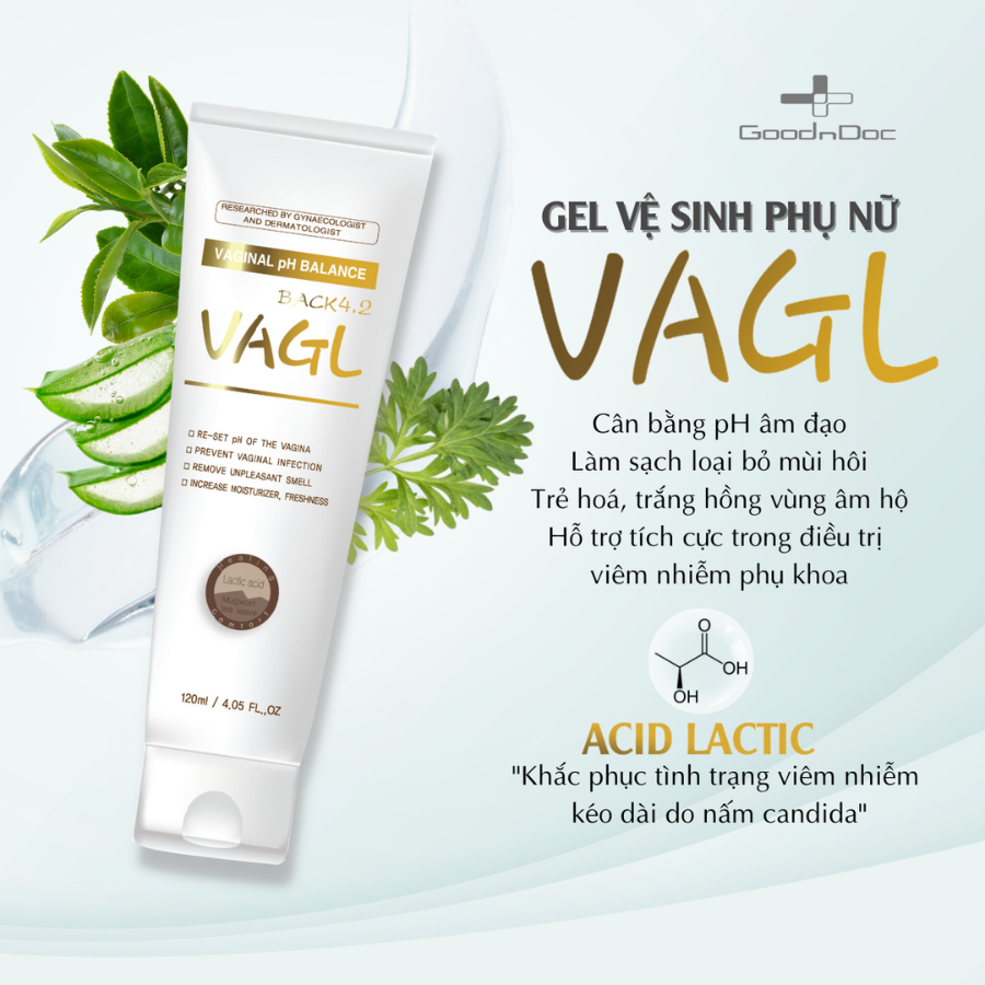 Gel Vệ Sinh Phụ Nữ GoodnDoc Vagl 150ml