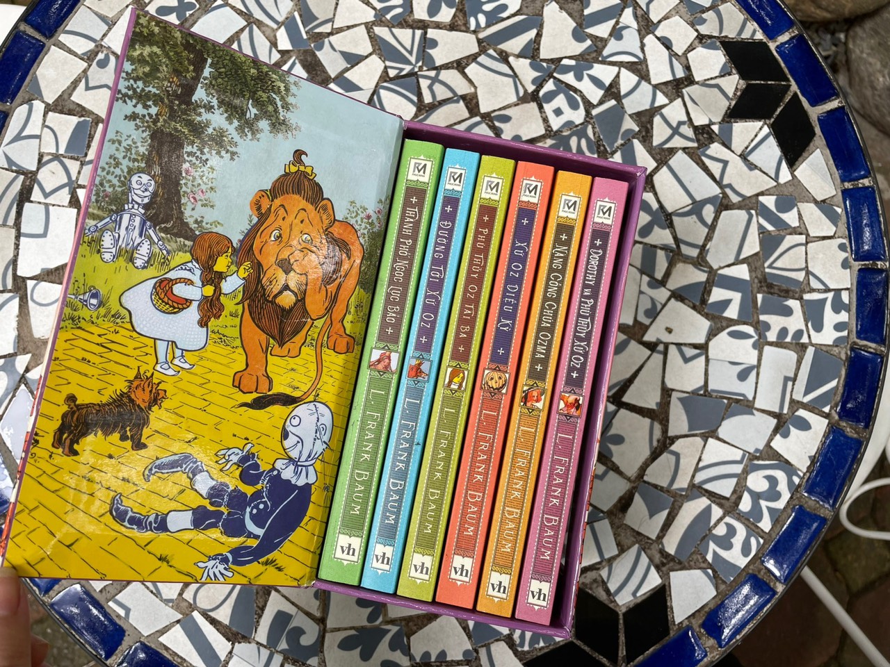 (Boxset trọn bộ 6 cuốn bìa mềm) DOROTHY VÀ XỨ OZ DIỆU KỲ - L. Frank Baum - Nguyễn Thị Hạnh dịch - Phuc Minh Books - NXB Văn học