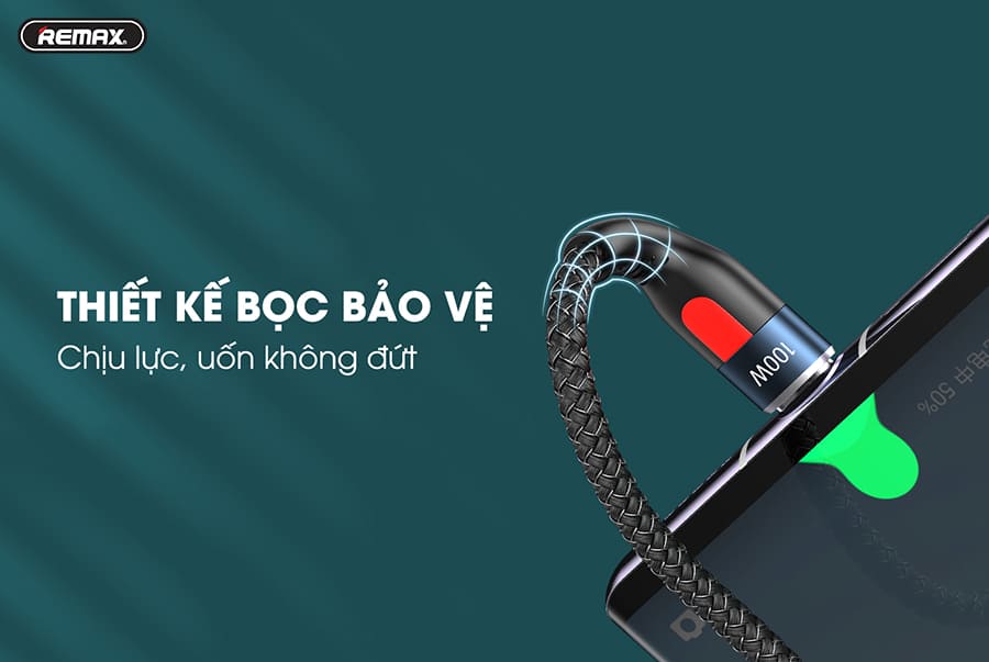 Cáp Sạc Nhanh REMAX RC-188I, Công Suất Sạc 20W - Hàng Chính Hãng