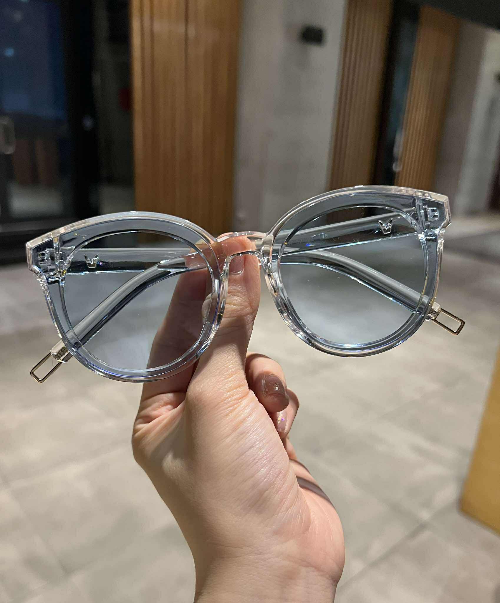 Kính râm Mắt tròn unisex đi ngày đêm