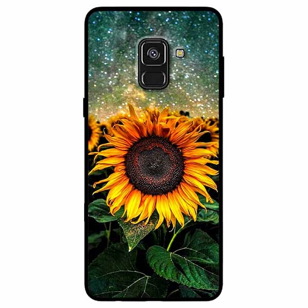 Ốp lưng dành cho Samsung A8 Plus mẫu Hướng Dương Galaxy