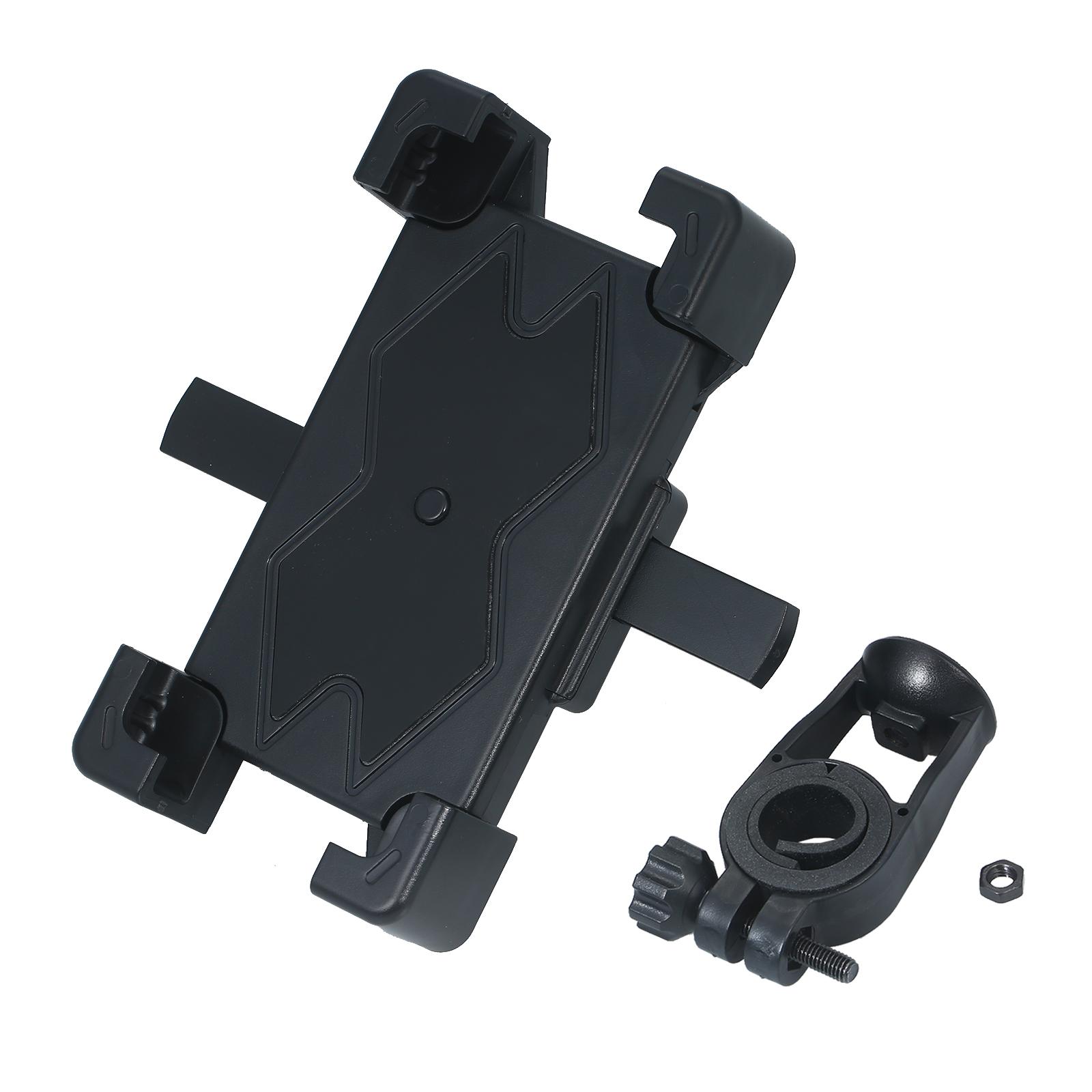 Bike Phone Mount Detachable Adjustable Bicycle Phone Holder Full Protection 360 Degrees Rotation for Motorcycle