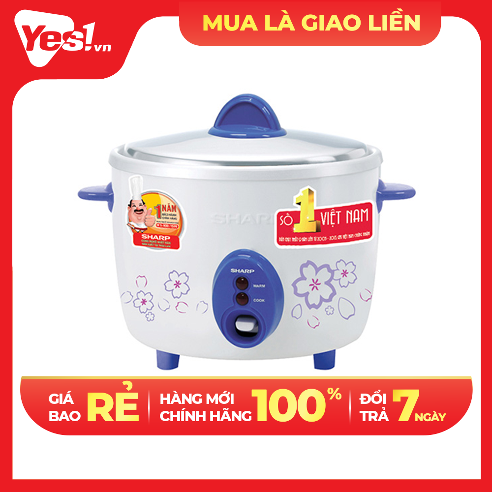 Nồi cơm điện Sharp 2.8 lít KSH-D28V  - Hàng Chính Hãng - Chỉ Giao Hồ Chí Minh