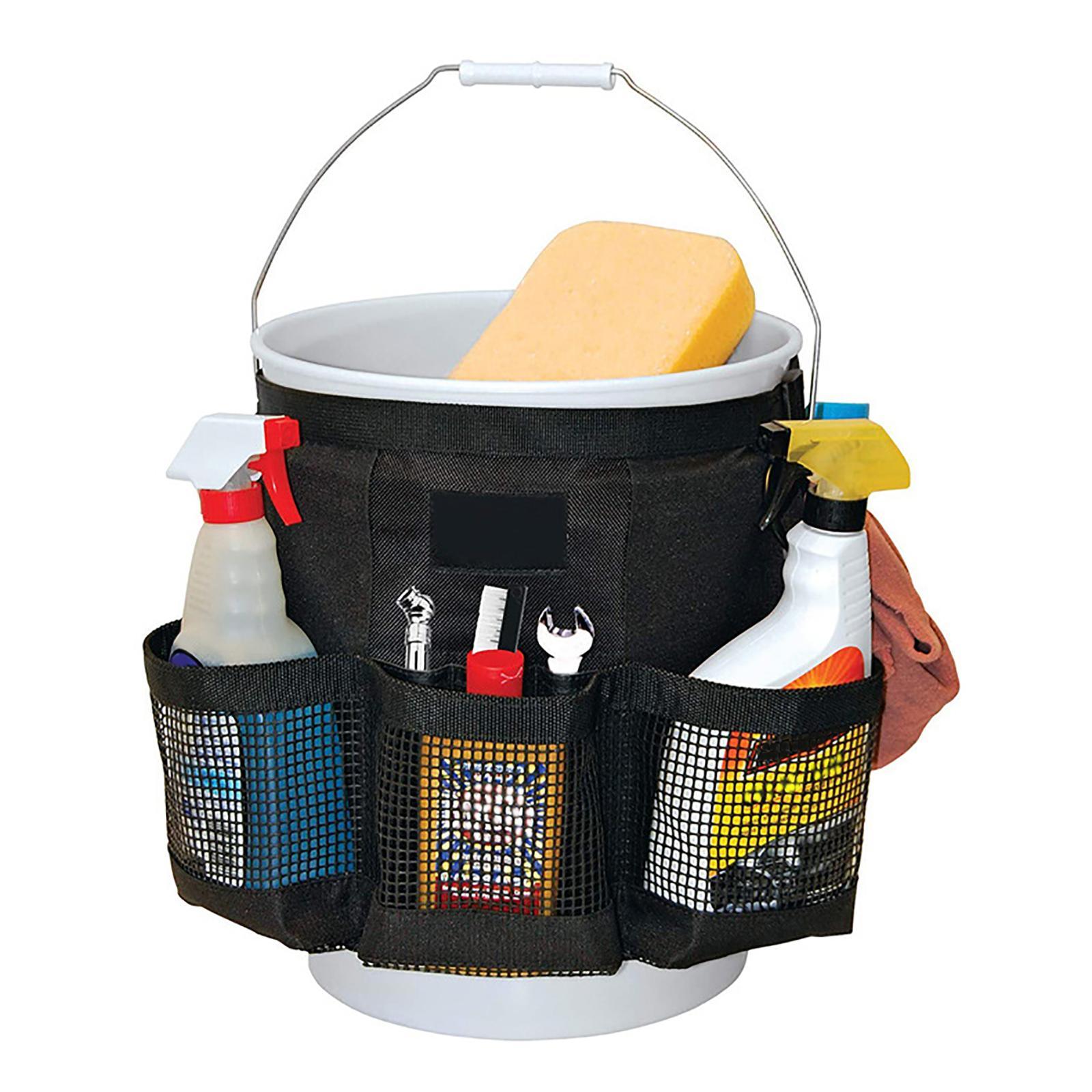 Car Wash Bucket Tool Organizer Fishing Bucket Storage Bag Car Wash Supplies