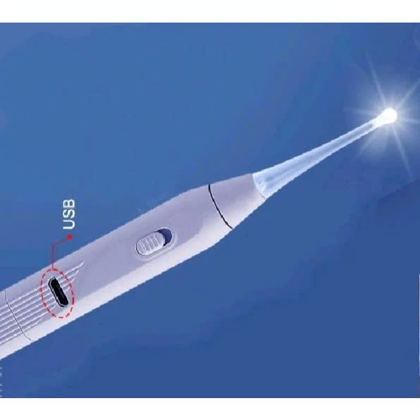 Set Dụng Cụ Lấy Ráy Tai Có Đèn Led Kèm Hộp Đựng Tiện Dụng Sử Dụng Cổng Sạc USB