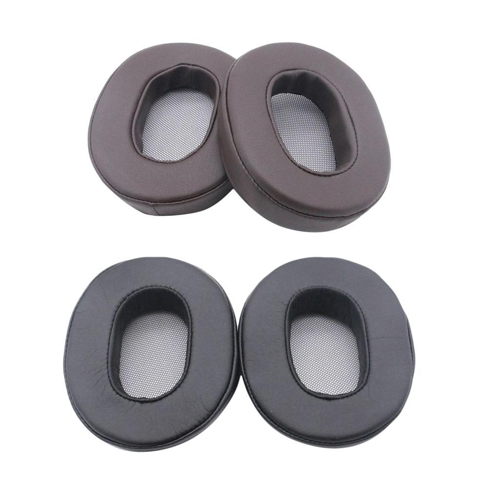 2Pairs Replacement EarPads Ear Cushions For Sony MDR-1A, 1A-DAC Headphone