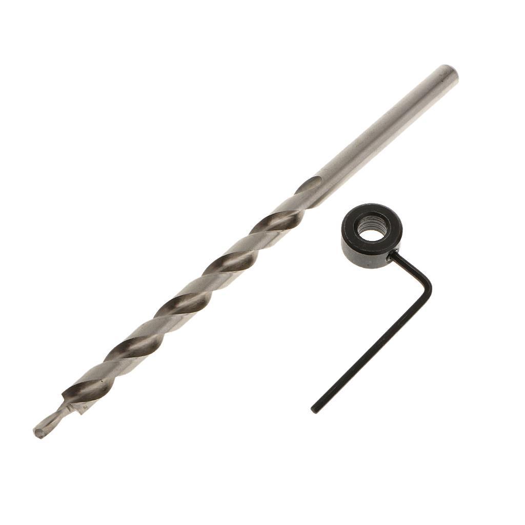 Pocket Hole Drill Bit Woodworking Drilling Guide Locator Tool