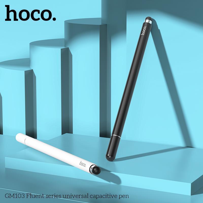 Bút cảm ứng điện dung đa năng Hoco GM103, phụ kiện viết cảm ứng nét vẽ mượt mà cho máy tính bảng, điện thoại hàng chính hãng