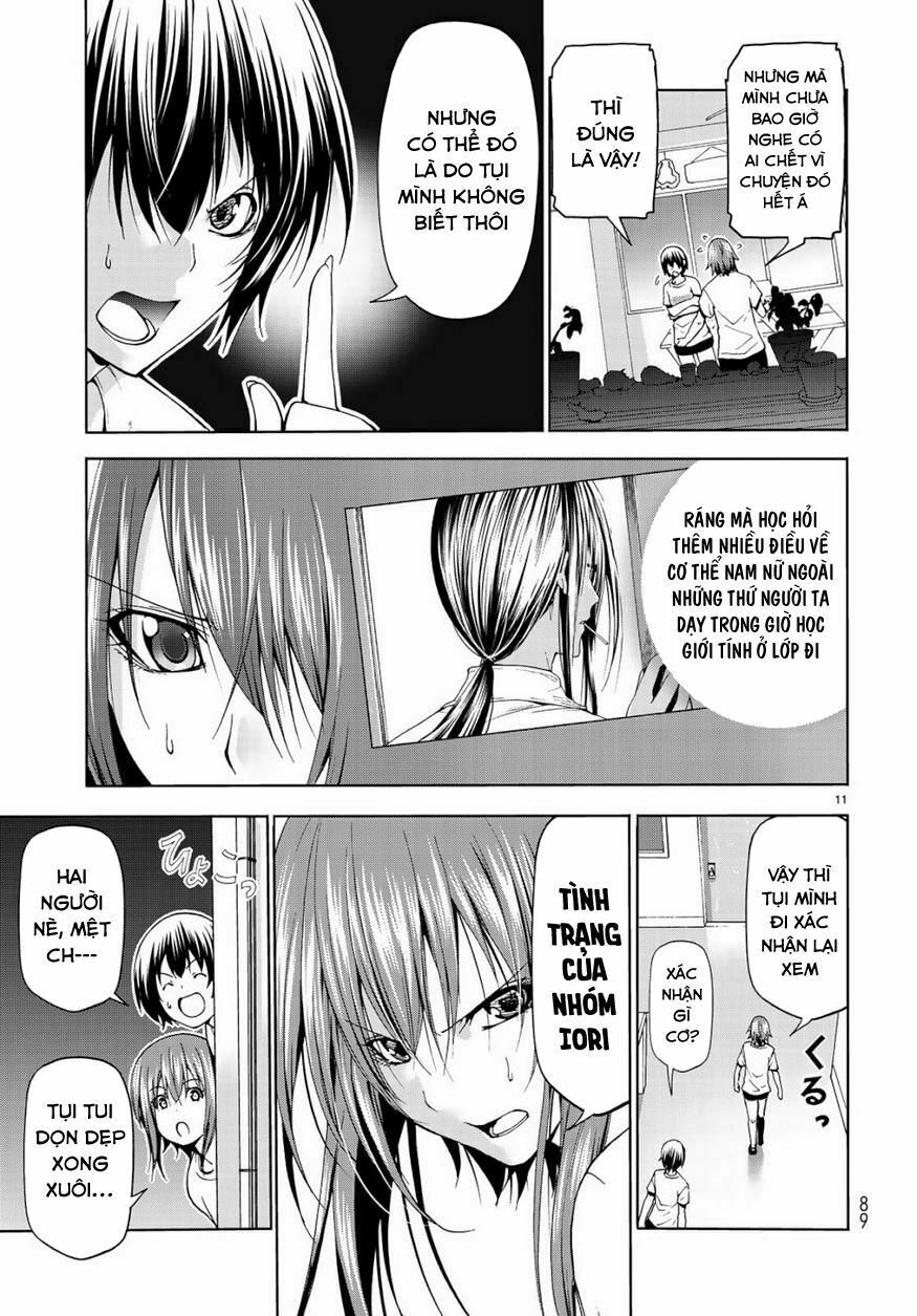 cô gái thích lặn - grand blue chapter 55 11