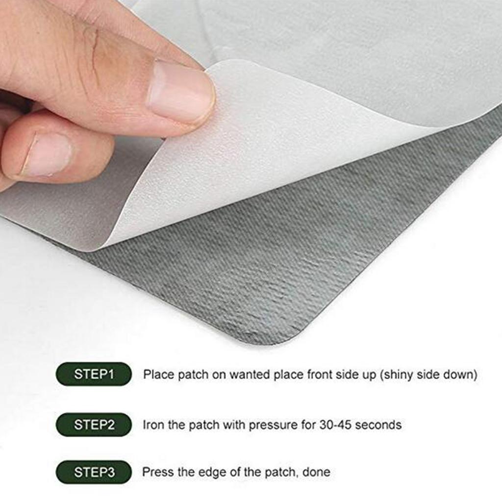 20 Chiếc Sắt Trên Denim Miếng Dán DIY Quần Áo Sửa Chữa Miếng Dán Cho Quần Áo