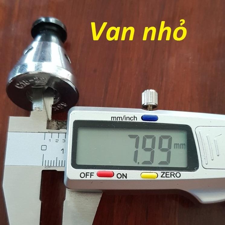 Van xả hơi nồi áp suất gas có size để lựa chọn