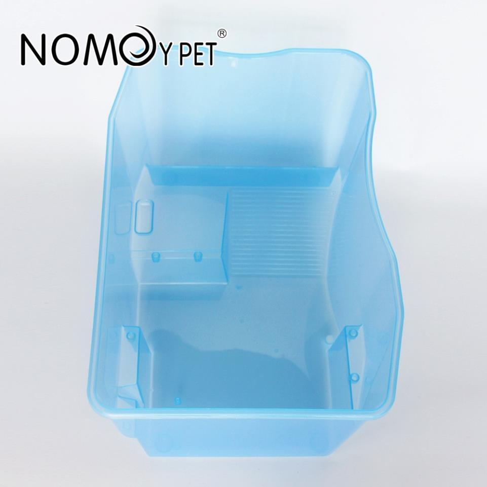 Bể nuôi rùa, chậu nuôi rùa 2 tầng KT 44x29,5x20,5cm chất liệu nhựa PP petstore