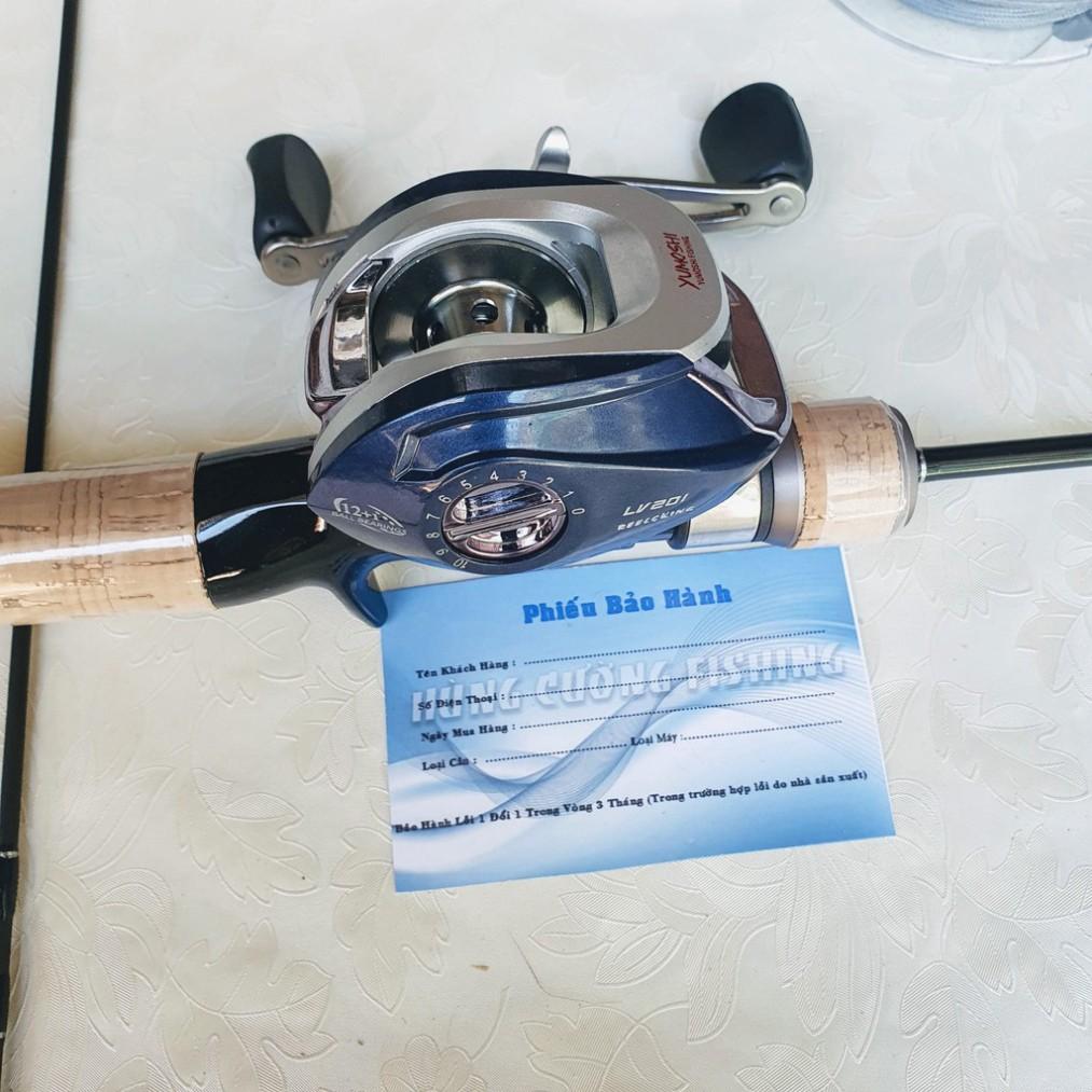 Bộ Cần Lure UL Máy Ngang YMERBOR Câu Lóc