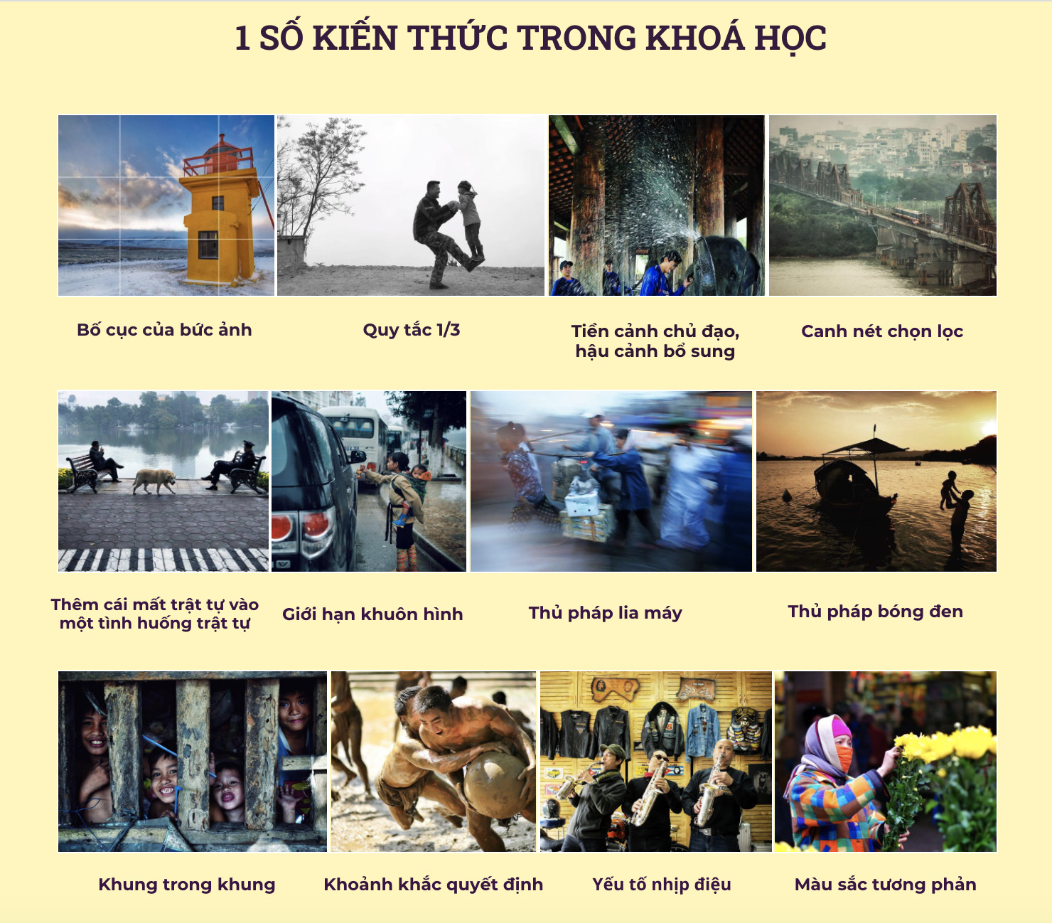 WeStudy - 15 Thủ pháp thị giac ứng dụng trong Nhiếp Ảnh hiện đại - TẶNG KÈM Khóa học Diễn Xuất