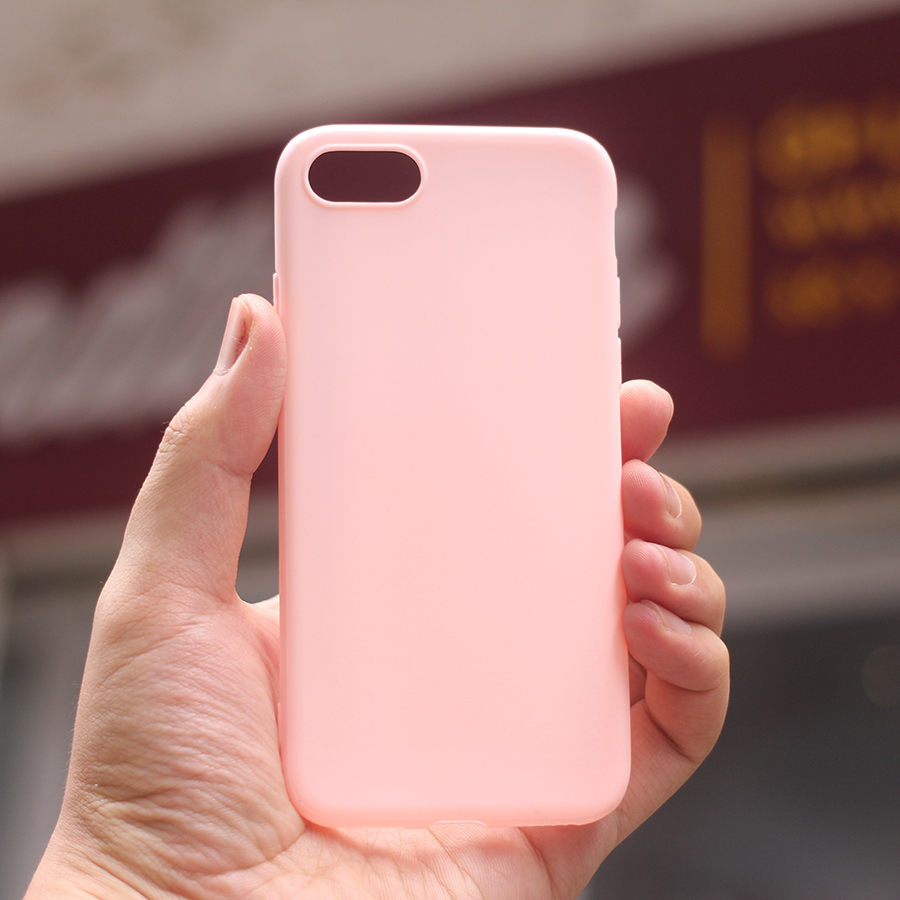 Ốp Lưng Dẻo Màu Dành Cho iPhone SE  - Handtown- Hàng Chính Hãng