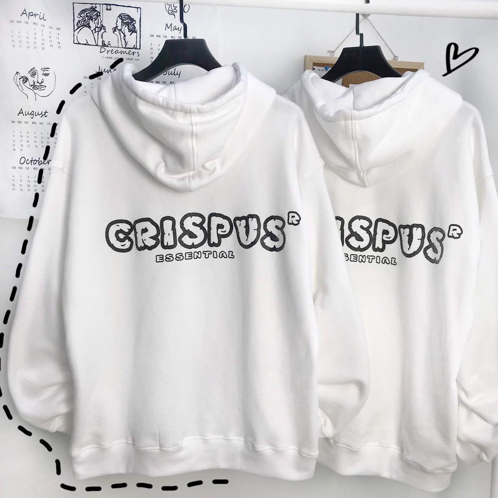 Áo Khoác Nỉ Bông CRISPUS Dây Kéo Form Rộng Unisex 1HIT_UNISEX