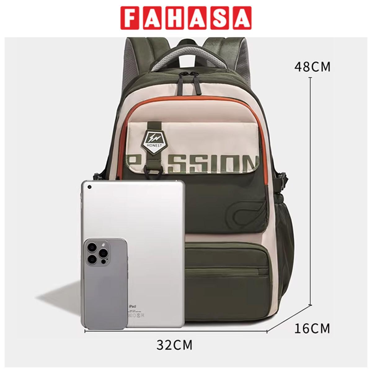 Ba Lô Thời Trang - Omaska 9627# - Màu Xám