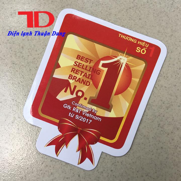 Combo 10 Tem dán trang trí thương hiệu số 1