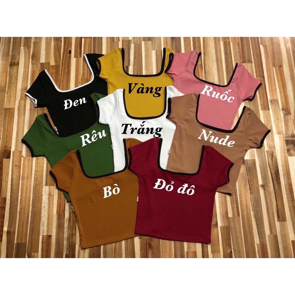 Áo thun borip viền đen MAVKV050620