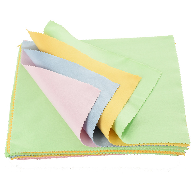 Set 5 khăn lau kính mắt, vải lau kính, đồng hồ điện thoại cotton thoáng khí PK6