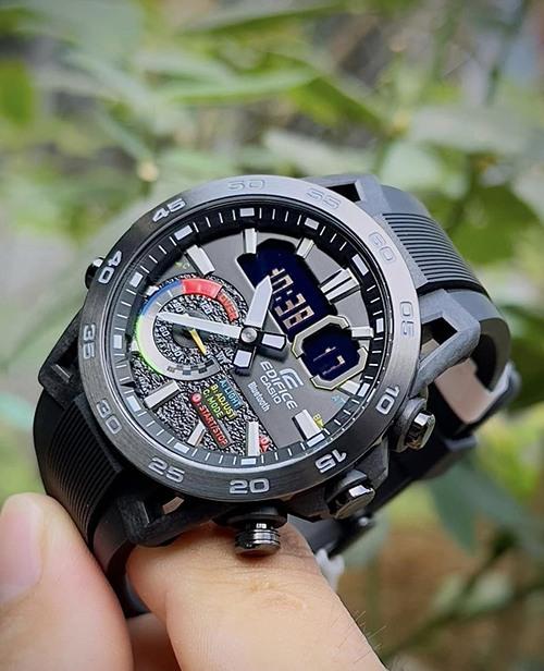Đồng Hồ Nam Dây Nhựa Casio Edifice ECB-40MP-1ADF Bluetooth
