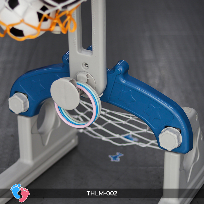 Bộ đồ chơi thể thao bóng rổ đa năng cho bé BABY PLAZA YHLM-002