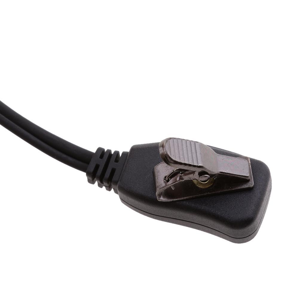 Acoustic Tube Earpiece Earphone Microphone for   Two