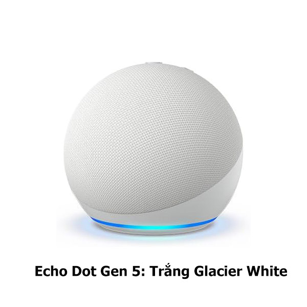 Loa thông minh Amazon Echo Dot Gen 5 Smart Speaker tích hợp trợ lý ảo - Full Color/with Clock - Hàng Nhập Khẩu