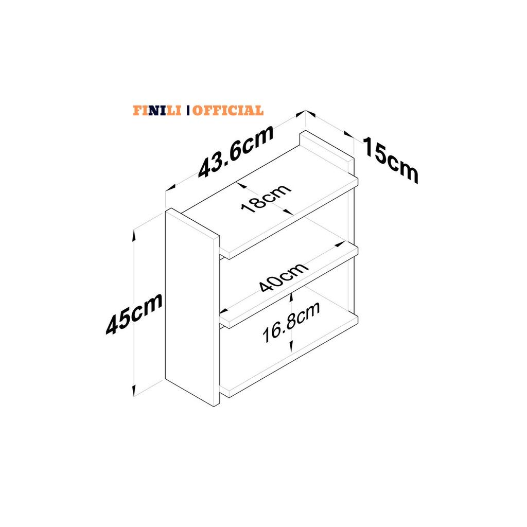 Kệ để gia vị nhà bếp đa năng đựng đồ nhà bếp nhiều tầng FINILIO412