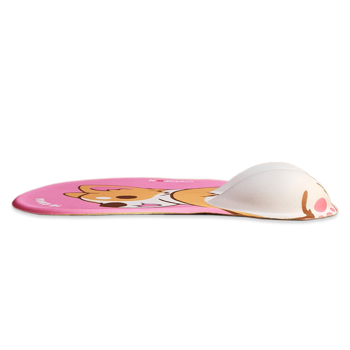 Lót Chuột Có Đệm Tay KOJMAC PKA312 MOUSE PAD SILICONE GAMING 3D ANIME CUTE Mông Cún Corgi Dễ Thương - Hàng Chính Hãng