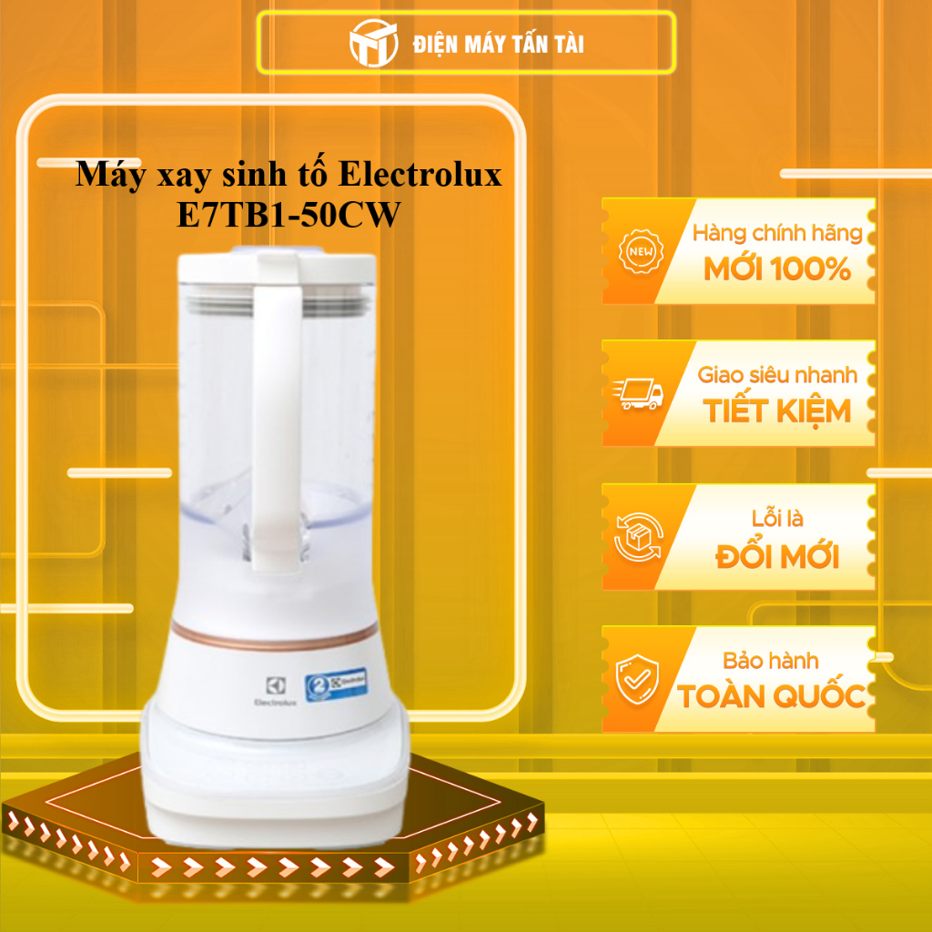 Máy xay sinh tố Electrolux E7TB1-50CW - Hàng chính hãng