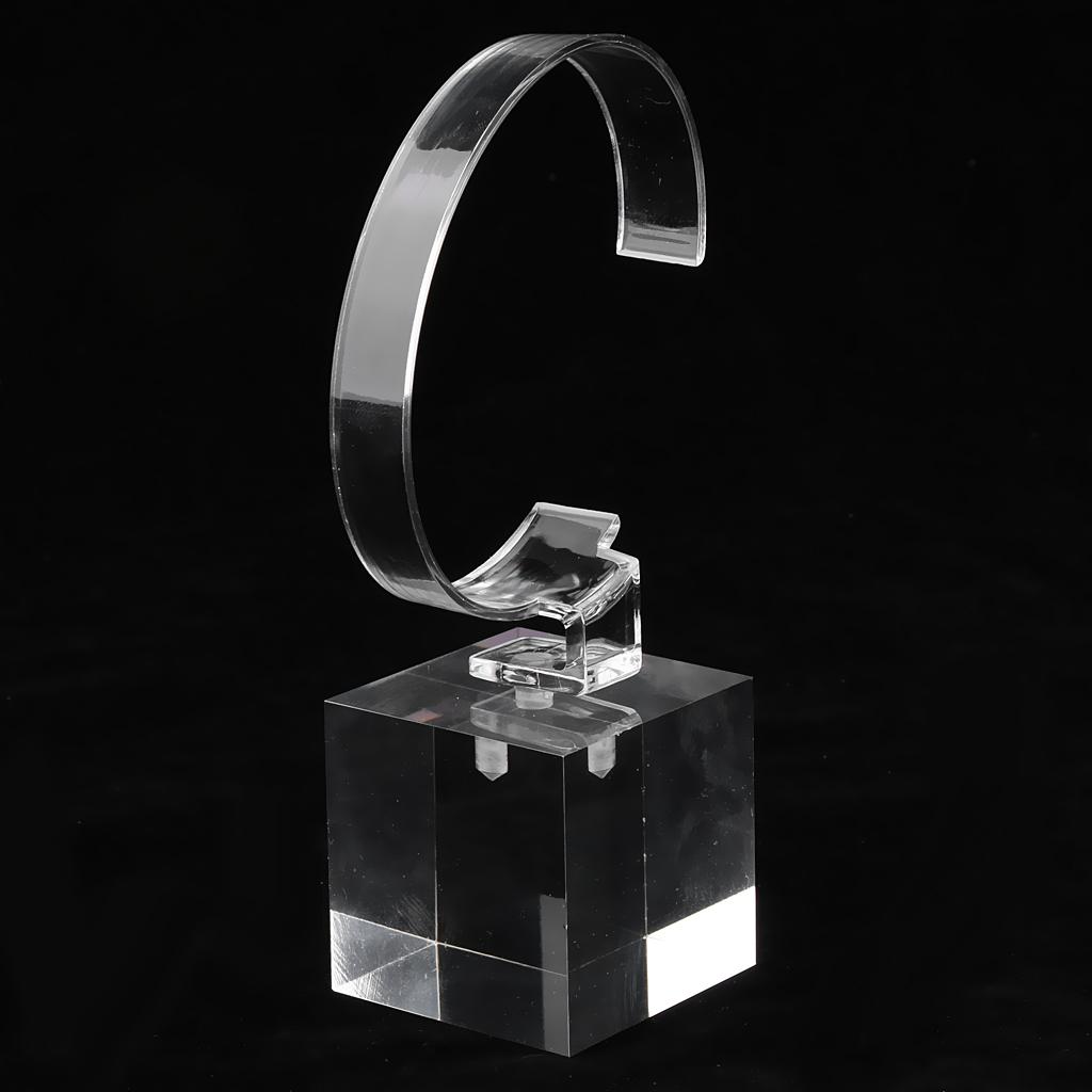 Giá Để Đồng Hồ Bằng Acrylic Đơn Giản & Thanh Lịch - Tùy chọn kích thước