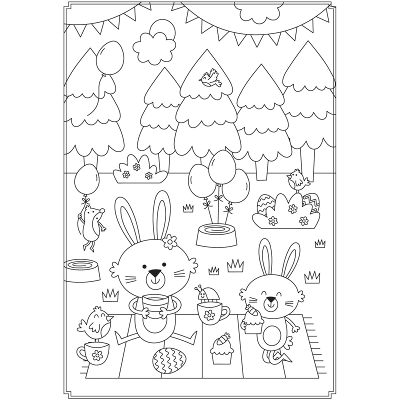 Sách Painting Fun - Easter Time