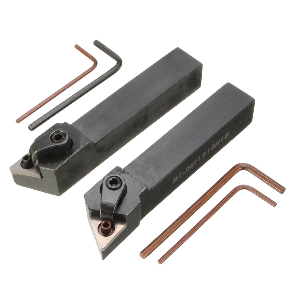 Lathe Tool Holder Holder Boring Bar + Wrench CNC Lathe Turning Tool, 100 Mm MTJNR1616H16 MTJNL1616H16
