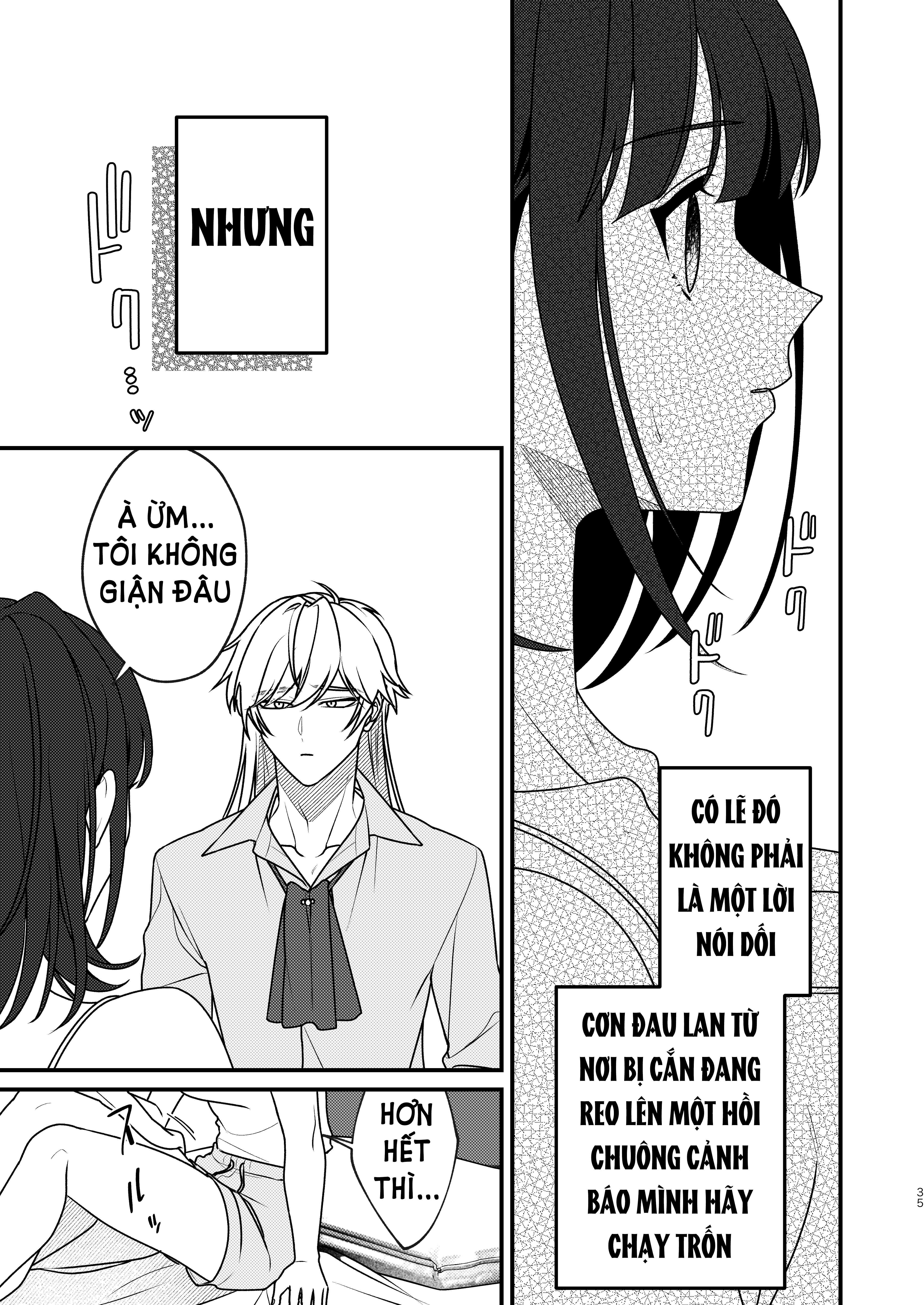 [21+] tui nhặt được một gã ma cà rồng đói chapter 2.2 3