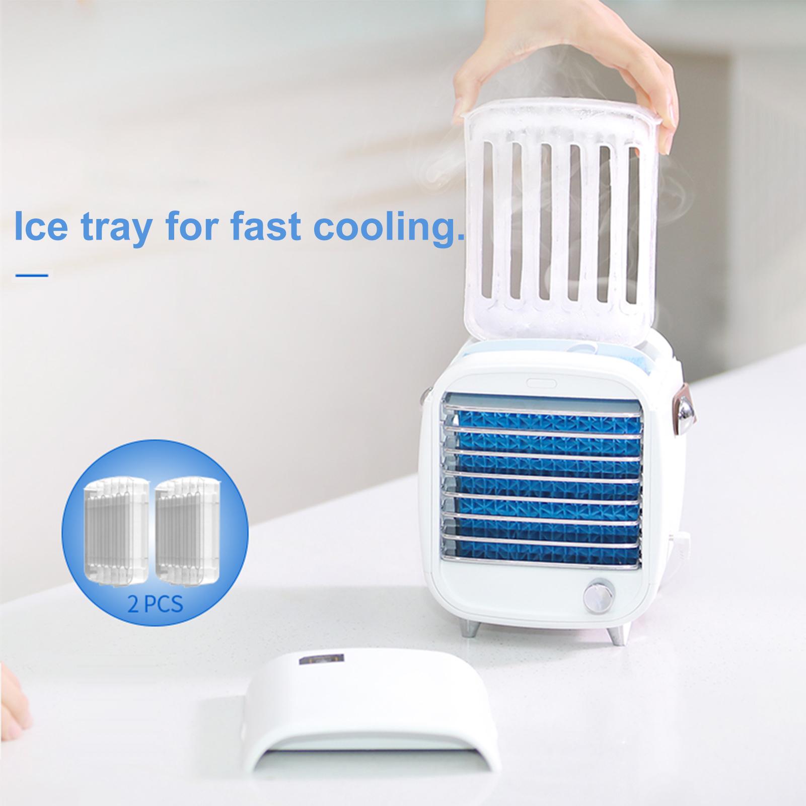 Quạt điều hòa không khí di động làm mát bằng đá có tay cầm chất liệu BBS tốc độ làm mát vô cấp