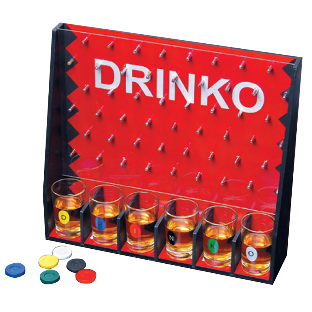 Bộ trò chơi Drinko uống rượu bia Drinking Game giải trí hết nấc trên bàn nhậu cho nhóm bạn thân xả stress tụ tập