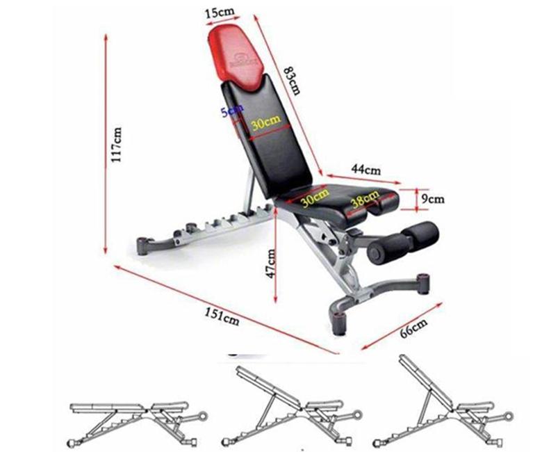 Ghế tập tạ Bowflex