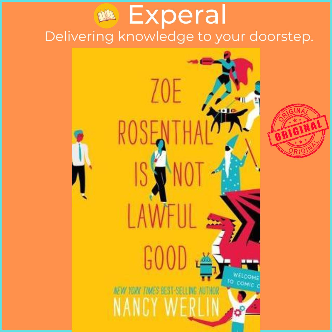 Sách - Zoe Rosenthal Is Not Lawful Good by Nancy Werlin (US edition, hardcover)