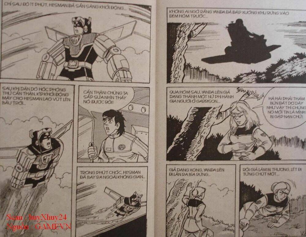 dũng sĩ hesman chapter 14 13