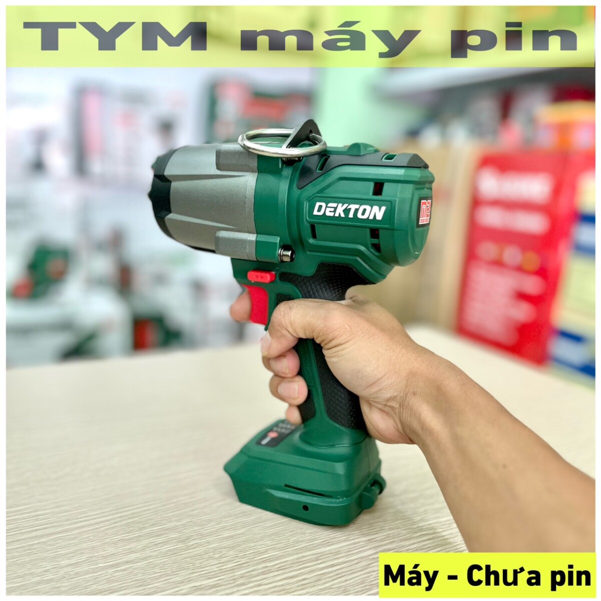Thân máy siết bulong pin Dekton M21-IW800N 800N.m - TYM MÁY PIN