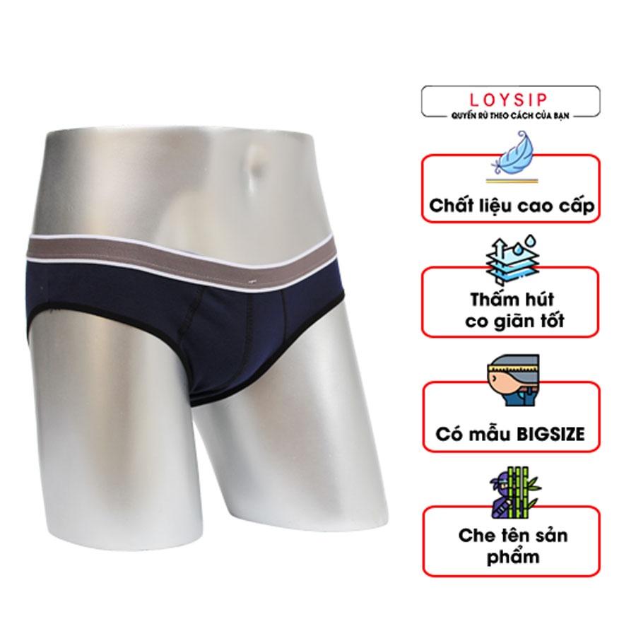 Quần lót tam giác nam cotton co giãn 4 chiều thoáng mát, thấm hút tốt - Quần sịp nam giá rẻ